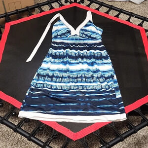 North Face halter tie topped athletic dress or swim coverup size small box #2